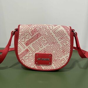 Love Moschino Love Moschino Leather Crossbody Bag